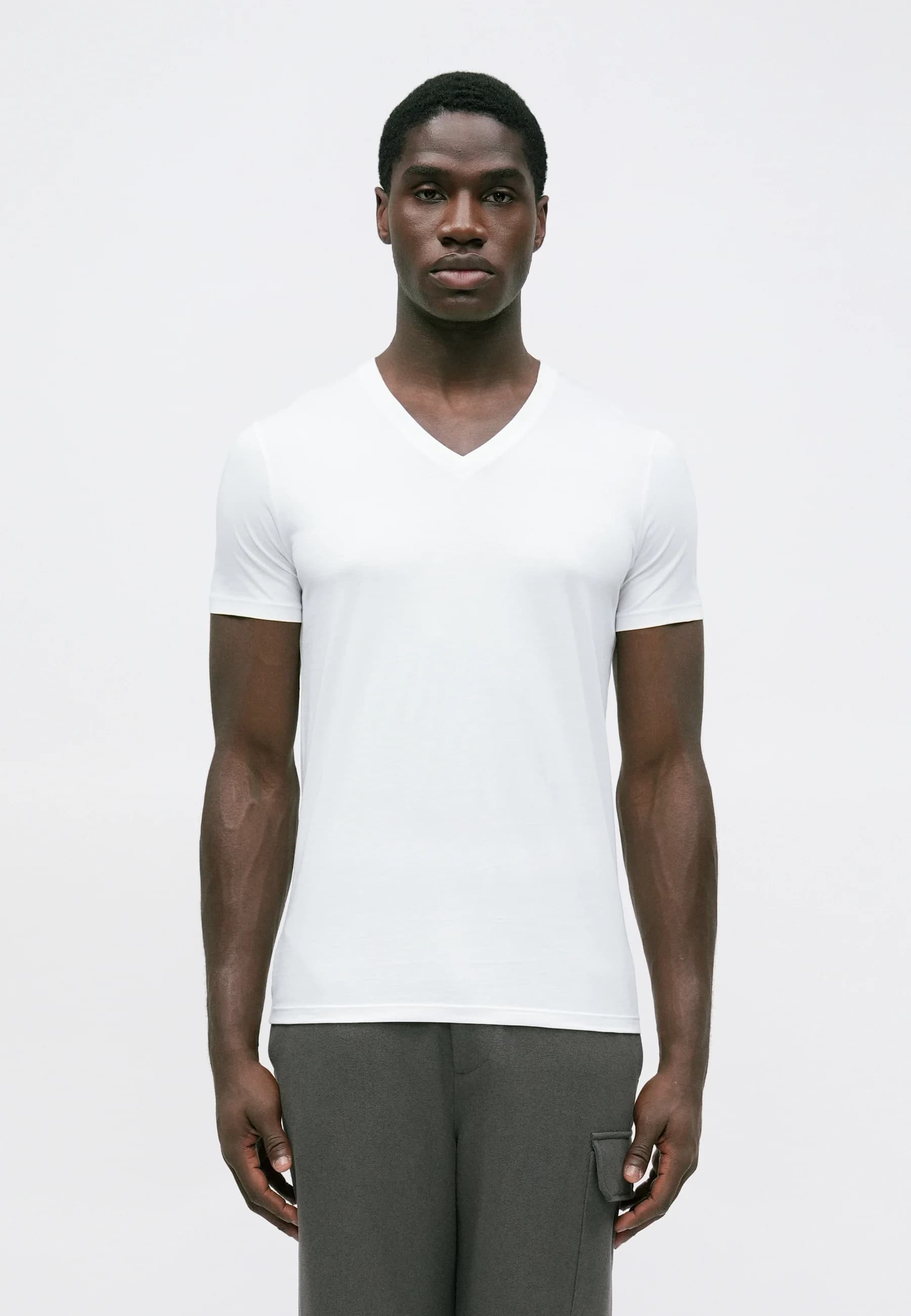 Camiseta algodon premium hombre